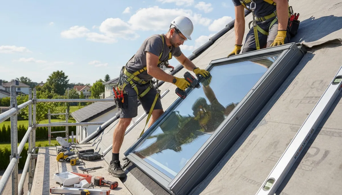 Skylight installation on Oklahoma City, OK home by FX Remodeling & Exteriors